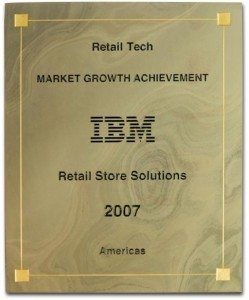 Retail Tech, Inc. IBM Market Growth Achievement Award