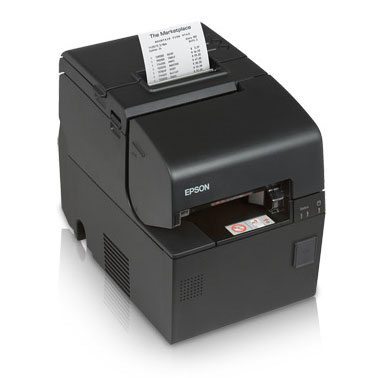 black Epson POS printer