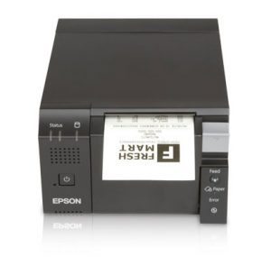 Epson Receipt printer with receipt visible