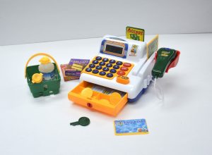 Children's toy cash register