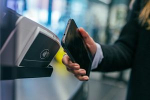 Contactless payment POS system phone scan